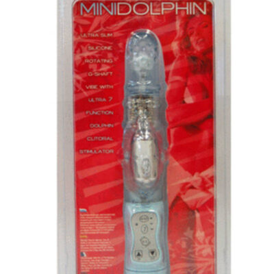 Silicone Mini Dolphin 7 Mode 5 Bead Row Vibe