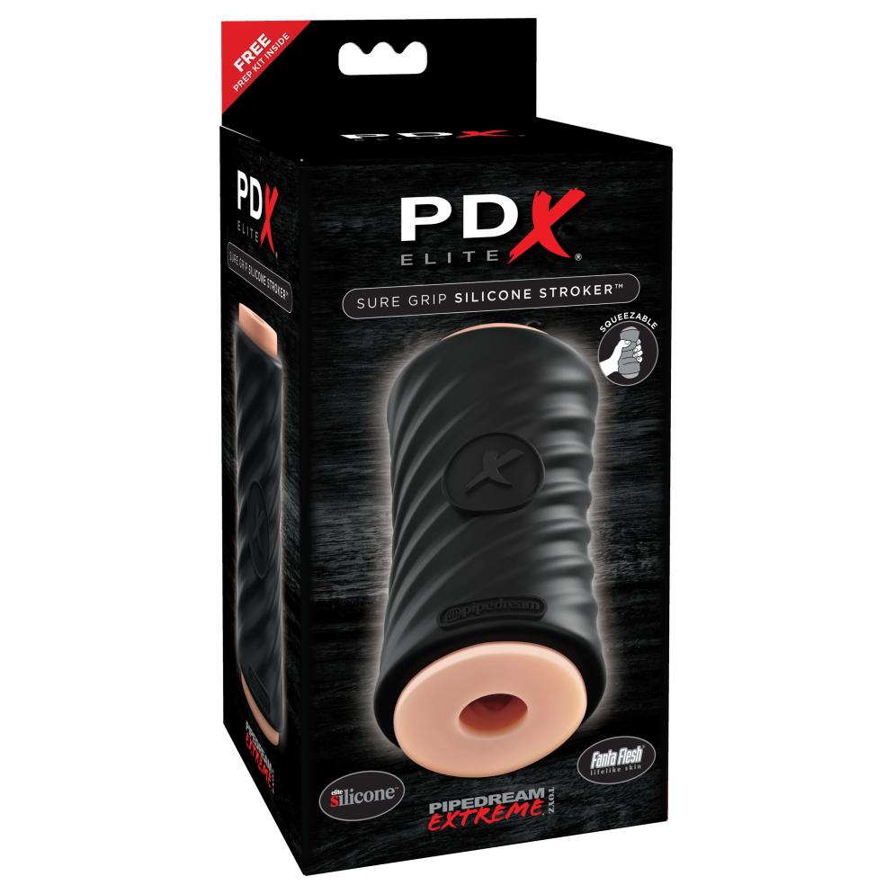 Pipedream Extreme Series - PDX ELITE Sure Grip Stroker - RD502