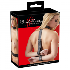Bad Kitty Neck Restraint with Cuffs 2492164 4024144333592 Boxview