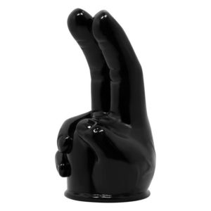 Baile Double Finger Wand Attachment Black BI-014352 6959532315745