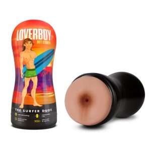 Blush Loverboy The Surfer Dude Butt Stroker Masturbator Light Flesh BL 84043 819835029151 Multiview