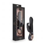 Blush Luxe Victoria Rabbit Vibrator Black BL 42805 819835028291 Multiview