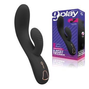 Bodywand G Play Ergonomic Squirt Trainer Rabbit Vibrator Black BW803 848416010813 Multiview