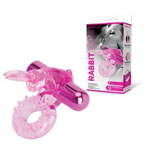 Bodywand Rechargeable Couples Ring Rabbit Ring Pink BW1500 848416013265 Multiview