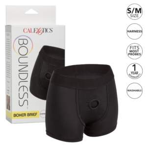 Calexotics Boundless Boxer Brief Harness Black S M SE 2701 27 3 716770096319 Info Detail