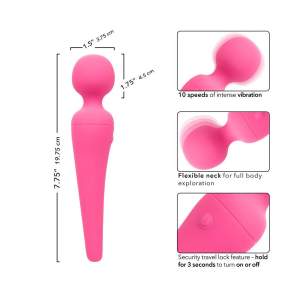 Calexotics Couture Collection Body Wand Vibrating Wand Massager Pink SE 4575 05 3 716770109873 Info Detail