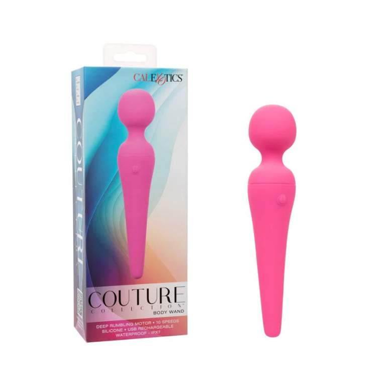 Calexotics Couture Collection Body Wand Vibrating Wand Massager Pink SE 4575 05 3 716770109873 Multiview