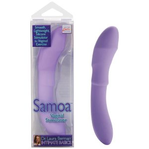 Calexotics Dr Laura Berman Samoa Vaginal Silicone Probe Purple SE 9709 10 3 716770064585 Multiview