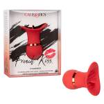 Calexotics French Kiss Charmer Flickering Clitoral Vibrator Red SE 0608 10 3 716770094780 Multiview