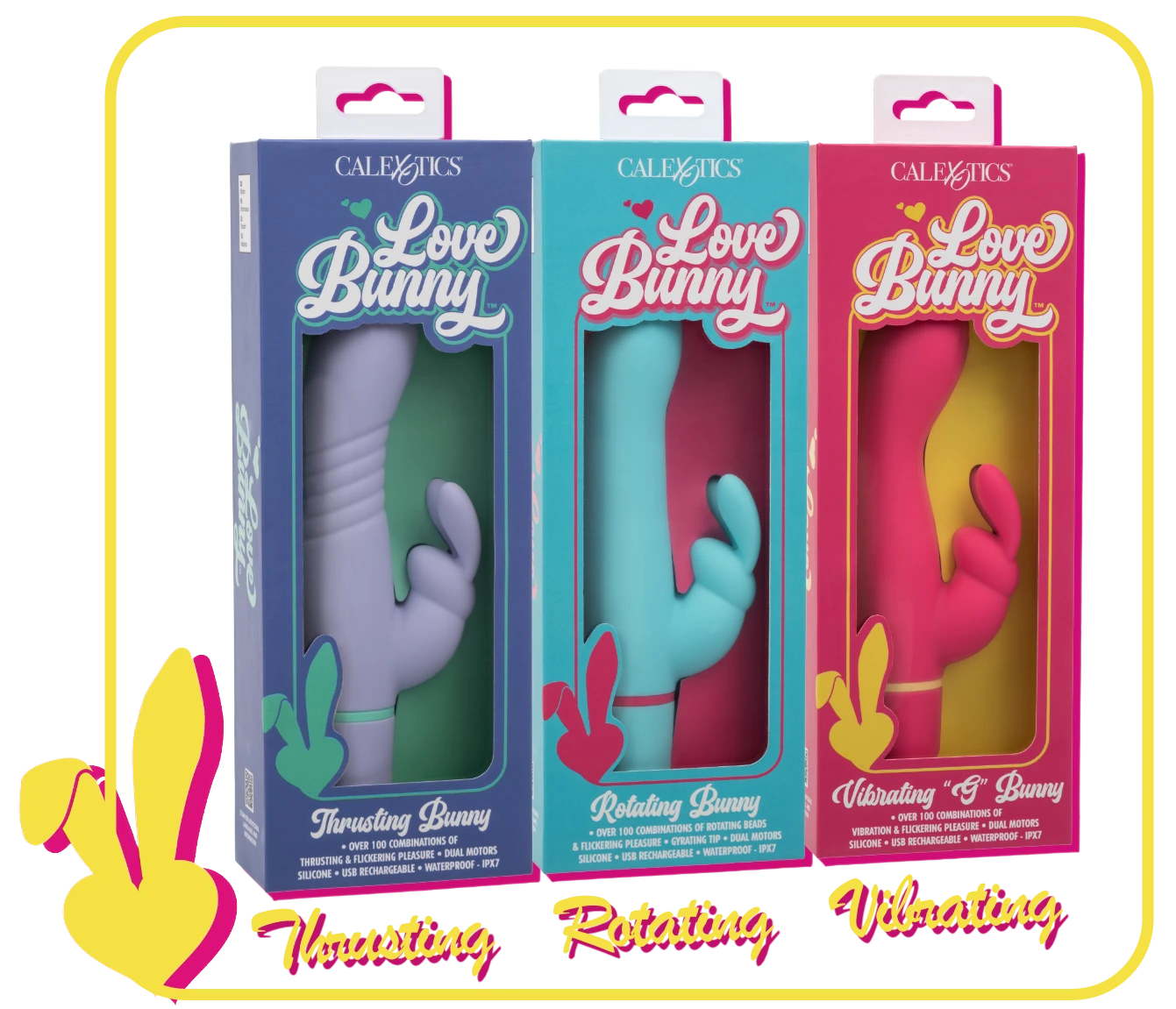 Calexotics Love Bunny Products Slider Hero