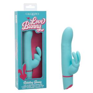 Calexotics Love Bunny Rotating Bunny Beaded Rabbit Vibrator Blue SE 0619 55 3 716770106629 Multiview