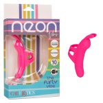 Calexotics Neon Vibes The Flirty Vibe Rabbit Finger Vibrator Pink SE 4403 10 3 716770103321 Multiview