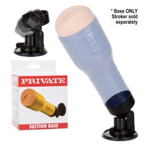 Calexotics PRIVATE Suction Cup Base Stroker Holder Black SE 7200 99 3 716770097163 Multiview