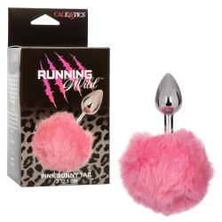 Calexotics – Running Wild Bunny Tail Butt Plug (Pink)