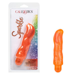 Calexotics Sparkle G Dazzle Vibrator Orange SE 0795 20 2 716770091307 Multiview