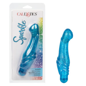 Calexotics Sparkle G Glitz Vibrator Blue SE 0795 50 2 716770091369 Multiview