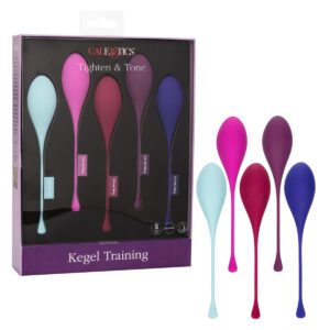 Calexotics Tighten and Tone 5 Piece Weighted Kegel Training Set SE 1280 50 3 716770099129 Multiview