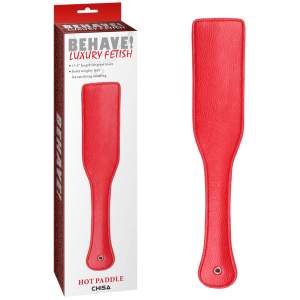 Chisa Behave Luxury Fetish Hot Paddle Red CN 632167825 759746678256 Multiview