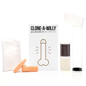 Clone a Willy Plus Balls Dildo Cloning Kit Dark Flesh 763290231898 Multiview