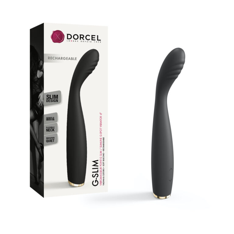 Dorcel G Slim Flexible G Spot Vibrator Black 6072639 3700436072639 Multiview