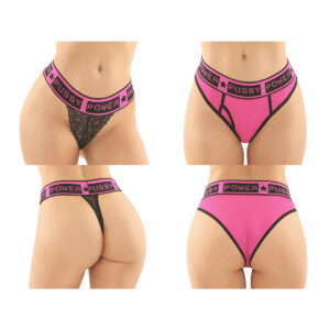 Fantasy Lingerie Pussy Power 2 Panty Pack AF2PK7 Detail