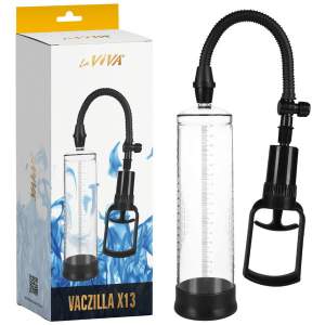 LaViva Vaczilla X13 Finger Grip Penis Pump Clear CN 313478362 759746783622 Multiview