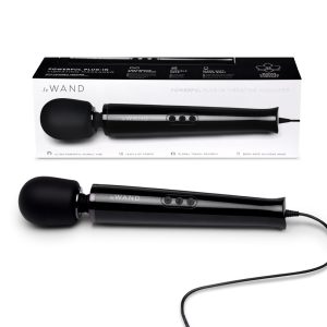 Le Wand Plug In Vibrating Wand Massager Black LW020BLK 4890808289693 Multiview