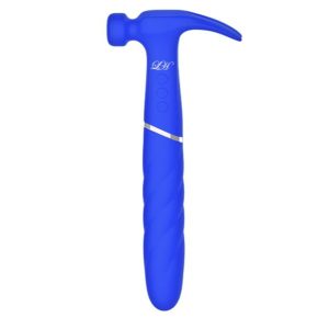 Love Hamma Thrusting Hammer Shaped Vibrator Blue LH859156 793591859156 Detail