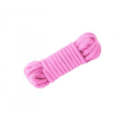 Love In Leather 10 metre soft cotton bondage rope pink ROP001PNK 1815160011617 Detail