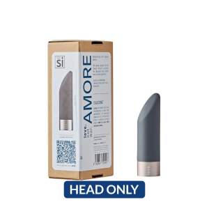 Love Not War Amore Lipstick Vibrator Head Attachment Only Grey S01G 5060657720497 Multiview