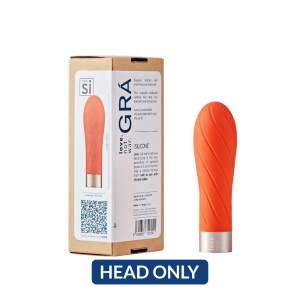 Love Not War Gra Textured Vibrator Head Attachment Only Orange S06O 5060657720541 Multiview