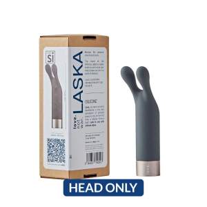 Love Not War Laska Ears Vibrator Head Attachment Only Grey S03G 5060657720503 Multiview