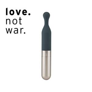 Love Not War Meile Pinpoint NeoSilicone Clitoral Stimulator Grey and Champagne Aluminium BS1S05G 5060657720763 Detail