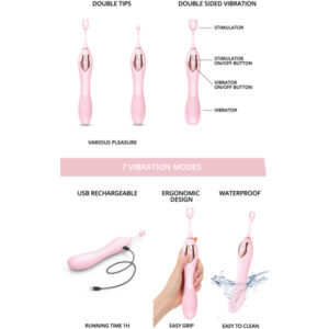 Love to Love O Mega Clitoral Stimulator G Spot Handle Pink 6032602 3700436032602 Info Detail