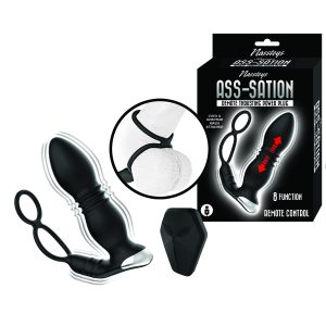 NASS Toys Ass Sation Remote Thrusting Power Plug Black NASS3165 782631316506 Multiview