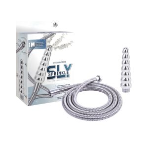 NMC Excellent Power Sly Sprinkle Shower Douche Cleanser with Hose Tapered Beaded Chrome Silver FNQ034A000 219 4897078636332 Multiview
