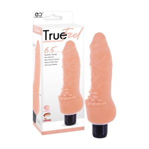 NMC Excellent Power True Feel 6 point 5 inch Dual Density Viking Penis Vibrator Light Flesh FPBP009A00 001 4897078632129 Multiview