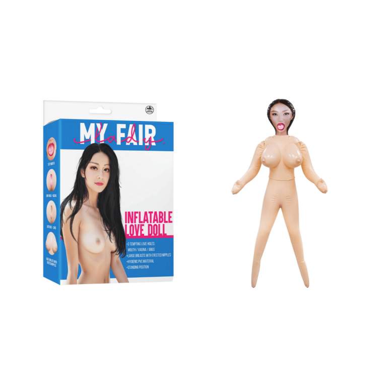 NMC My Fair Lady Standing Female Inflatable Love Doll Light Flesh FDDQ017SFQ 001 4897078636387 Multiview