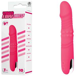 NMC Trio Thruster Rotating Thrusting Vibrator Pink FPBQ072A00 028 4897078637155 Multiview