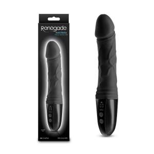 NS Novelties Renegade Electrica Penis Vibrator Black NSN 1160 23 657447109591 Multiview