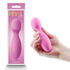 NS Novelties Revel Noma Mini Wand Massager Pink NSN 0675 54 657447105449 Multiview