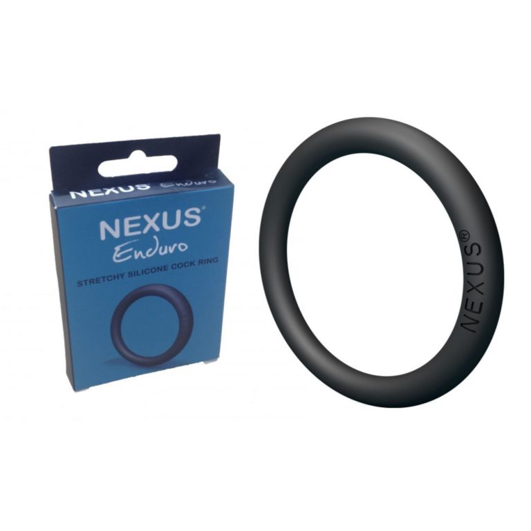 Nexus Enduro Stretchy Silicone Cock Ring Black NA002 5060274220639 Multiview