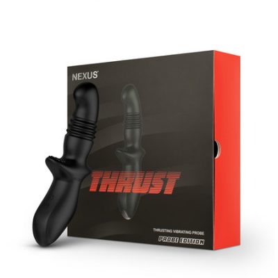 Nexus Thrust Probe Edition Thrusting Vibrating Prostate Probe Black NXSTH001 5060274221575 Multiview