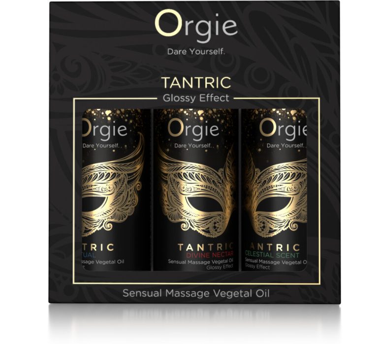 Orgie Tantric Mini Size Collection 3 x 30ml ORGTANGFT 5600742917090 Boxview