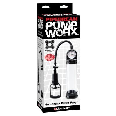 Pipedream Pump Worx Accu Meter Power Pump Clear PD3272 23 603912295245 NewBoxview