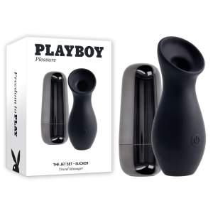 Playboy Pleasure The Jet Set Clitoral Sucker Pump Black PB RS 5261 2 844477025261 Multiview