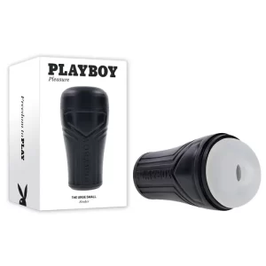 Playboy Pleasure The Urge Masturbator Small White Black PB MS 4608 2 844477024608 Multiview