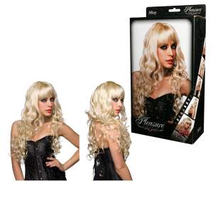 Pleasure Wigs Missy Wig Long Curly Platinum Blonde Wig PW8004 613 626633046132 Multiview