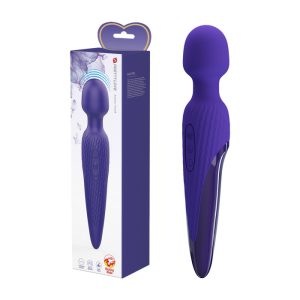 Pretty Love Antony Youth Rechargeable Wand VIbrator Purple BI 014468 1L 6959532328622 Multiview