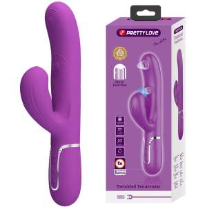 Pretty Love Twinkled Tenderness Perdita 3 in 1 Pulsing Sucking Rabbit Vibrator Purple BW 500015 3 6959532336467 Multiview